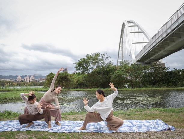 舞蹈生態系表演。 圖:新北市水利局提供 舞蹈生態系表演。 圖:新北市水利局提供