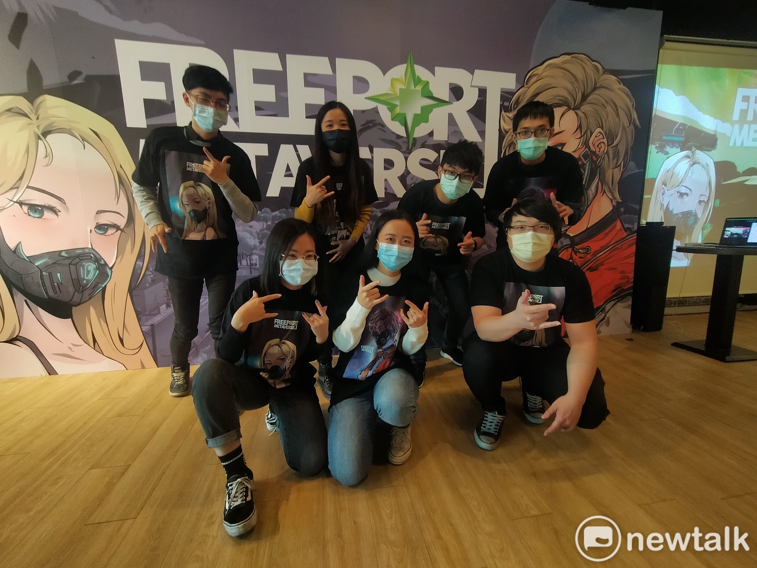比特帶物流科技團隊清一色是年輕人組成。 唐復年/攝 比特帶物流科技團隊清一色是年輕人組成。 唐復年/攝