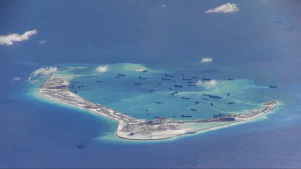 中國在南海的軍事擴張,已經引起周邊國家及國際社會的批評。 圖:達志影像/路透社資料照片 中國在南海的軍事擴張,已經引起周邊國家及國際社會的批評。 圖:達志影像/路透社資料照片