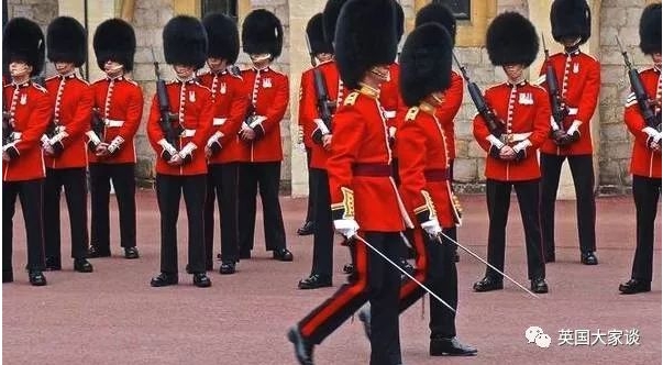 英國御林軍。 圖 : 翻攝自微信/ 英國大家談 英國御林軍。 圖 : 翻攝自微信/ 英國大家談