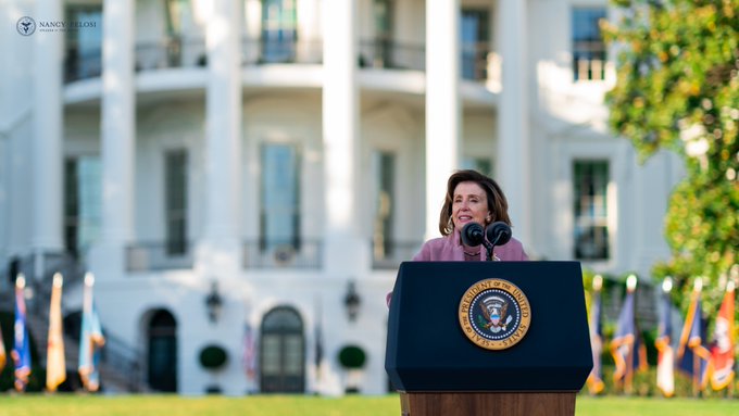據外媒報導,美國眾議院議長裴洛西 (Nancy Pelosi)在結束訪日後,下一站將造訪台灣。 圖:翻攝自裴洛西推特(資料照) 據外媒報導,美國眾議院議長裴洛西 (Nancy Pelosi)在結束訪日後,下一站將造訪台灣。 圖:翻攝自裴洛西推特(資料照)