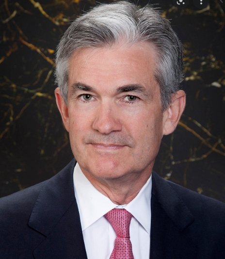 美聯儲主席傑羅姆‧鮑威爾(Jerome Powell)。 圖 : 翻攝自維基百科 美聯儲主席傑羅姆‧鮑威爾(Jerome Powell)。 圖 : 翻攝自維基百科
