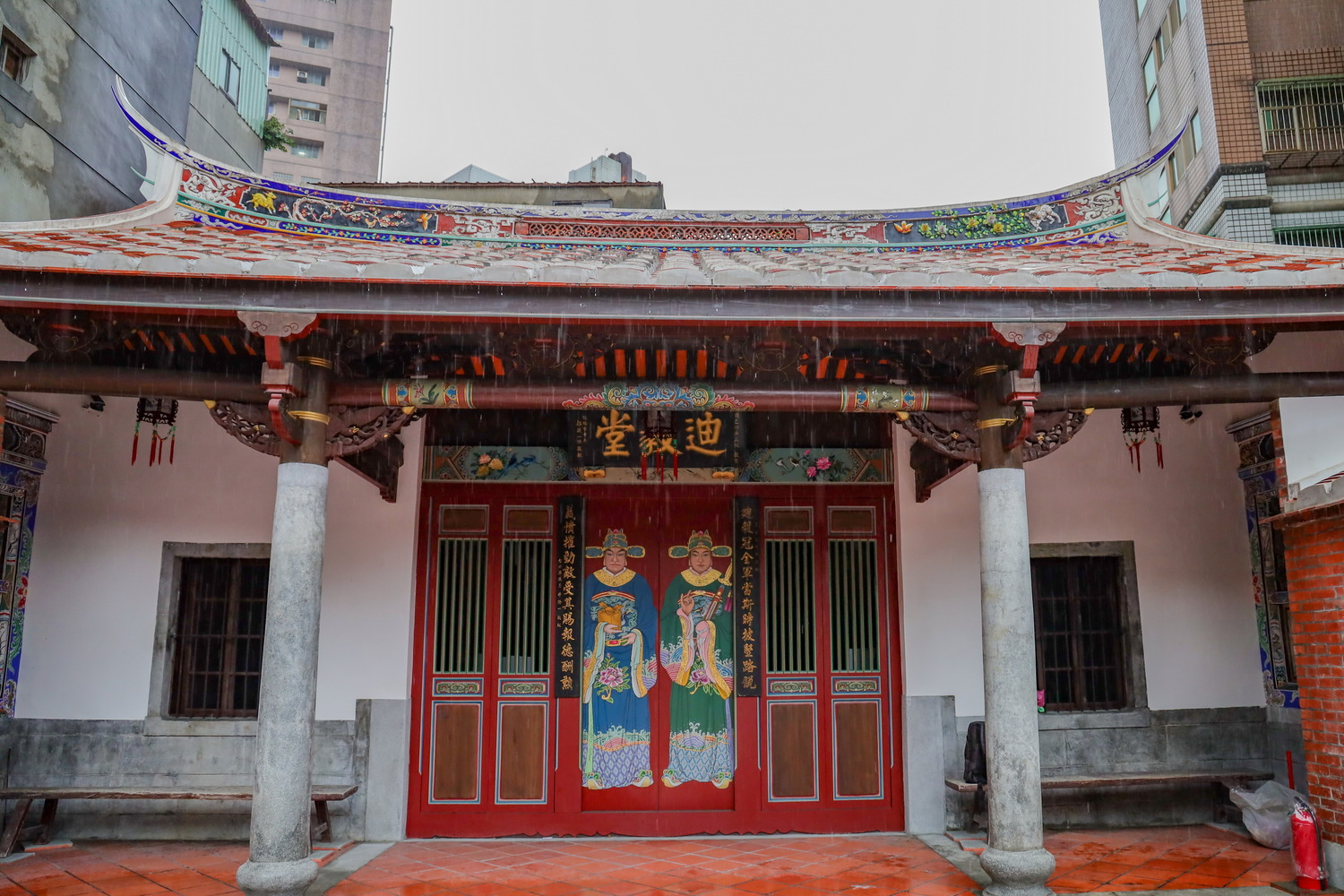 走讀板橋廟宇欣賞精湛的繪畫與工藝。 圖:新北市觀旅局提供 走讀板橋廟宇欣賞精湛的繪畫與工藝。 圖:新北市觀旅局提供