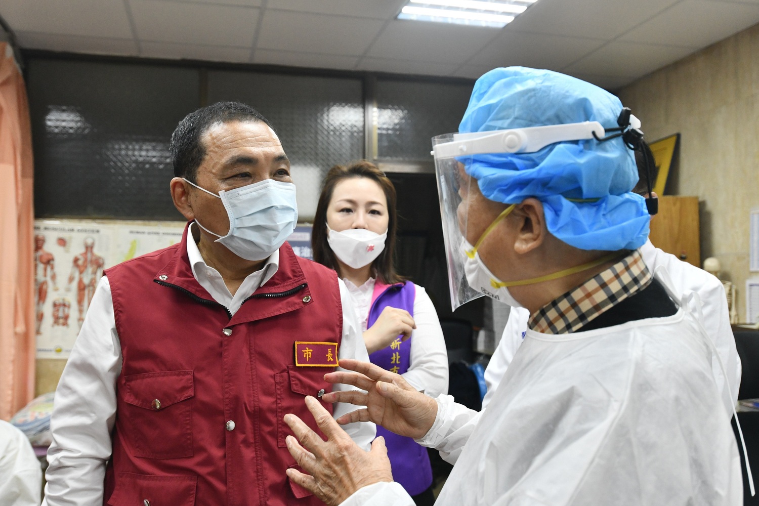 侯友宜表示,新北市重視每位兒童健康。 圖:新北市衛生局提供 侯友宜表示,新北市重視每位兒童健康。 圖:新北市衛生局提供