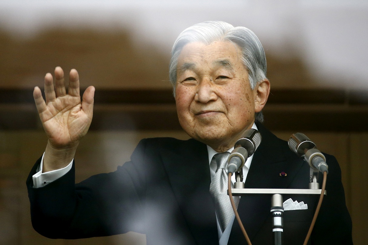 針對有關明仁天皇2019年元旦退位的報導,日本官房長官菅義偉11日出面闢謠,強調「毫無所悉」。 針對有關明仁天皇2019年元旦退位的報導,日本官房長官菅義偉11日出面闢謠,強調「毫無所悉」。