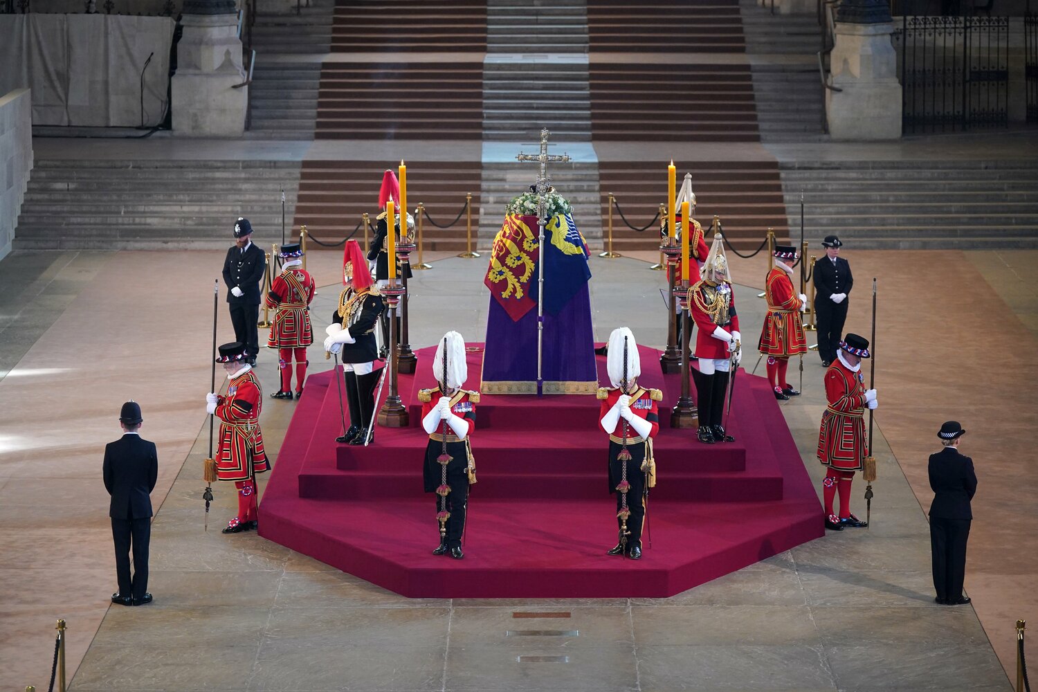 女王國葬將於19日上午11時舉行。   圖：翻攝自英國皇室推特