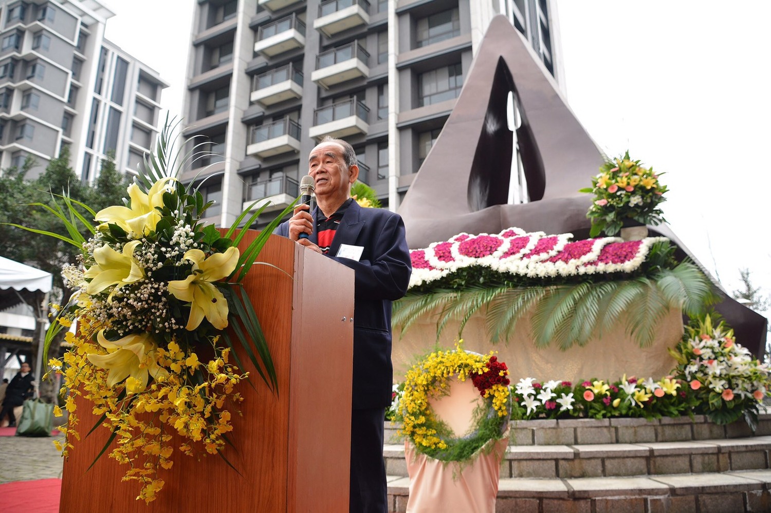 「桃園市二二八事件70週年紀念活動」上,參加活動人,對228事件,都有很多的感觸。 圖:翻攝自桃園市政府官網 「桃園市二二八事件70週年紀念活動」上,參加活動人,對228事件,都有很多的感觸。 圖:翻攝自桃園市政府官網