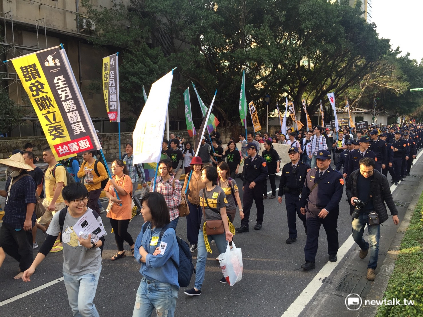 311廢核大遊行11日下午由凱達格達大道出發。 311廢核大遊行11日下午由凱達格達大道出發。