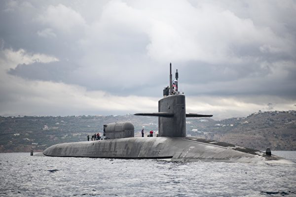 美國的俄亥俄級彈道導彈核佛羅里達號（SSGN 728）。 圖:翻攝自美國海軍