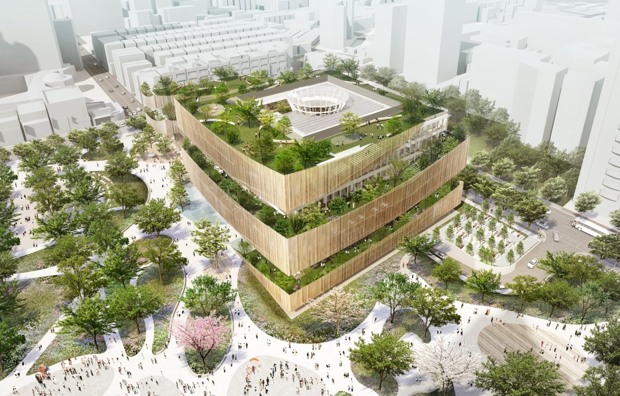 「桃園市立圖書館新建總館工程」預計明(107)年初完成設計,後續會進行工程招標,將與藝文展演中心互相輝映,成為桃園重要的文化地標。 「桃園市立圖書館新建總館工程」預計明(107)年初完成設計,後續會進行工程招標,將與藝文展演中心互相輝映,成為桃園重要的文化地標。