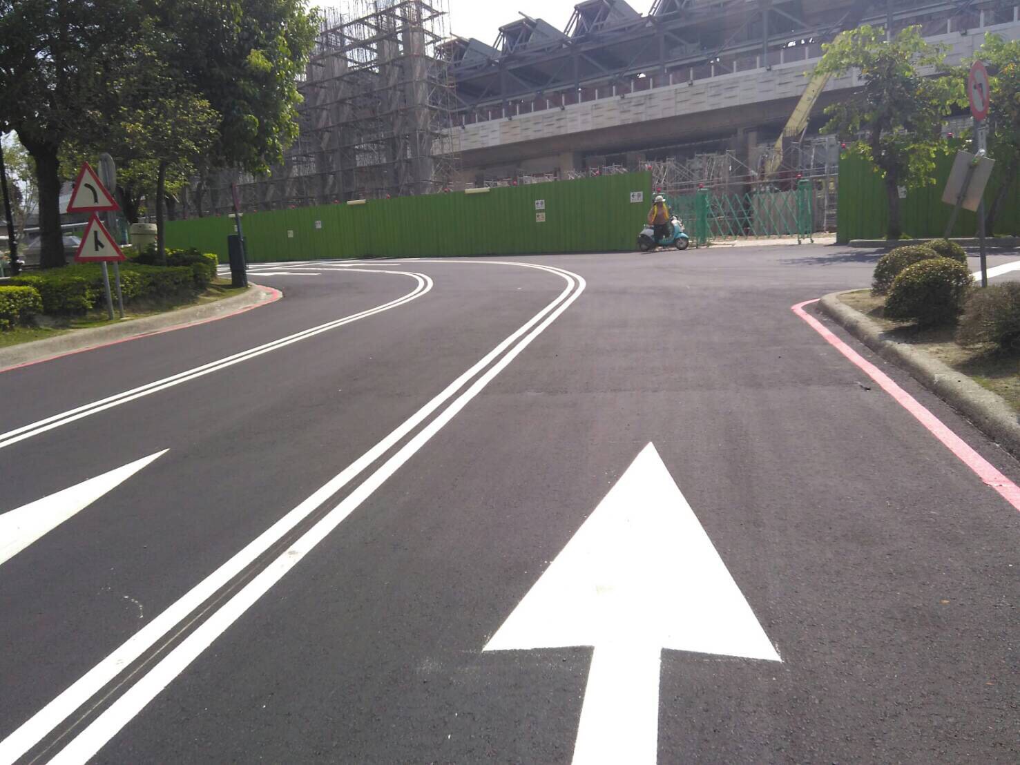 本次施工實際只花3天,現已完工。 圖:台中市政府提供 本次施工實際只花3天,現已完工。 圖:台中市政府提供