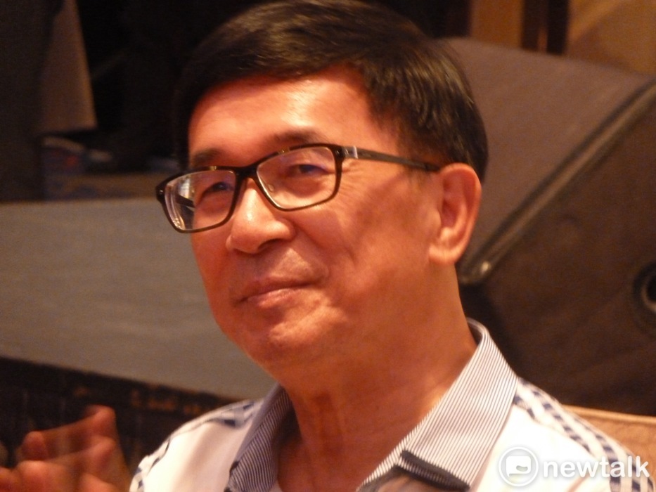 前總統陳水扁今(19)晚受邀出席凱達格蘭基金會募款餐會。 前總統陳水扁今(19)晚受邀出席凱達格蘭基金會募款餐會。