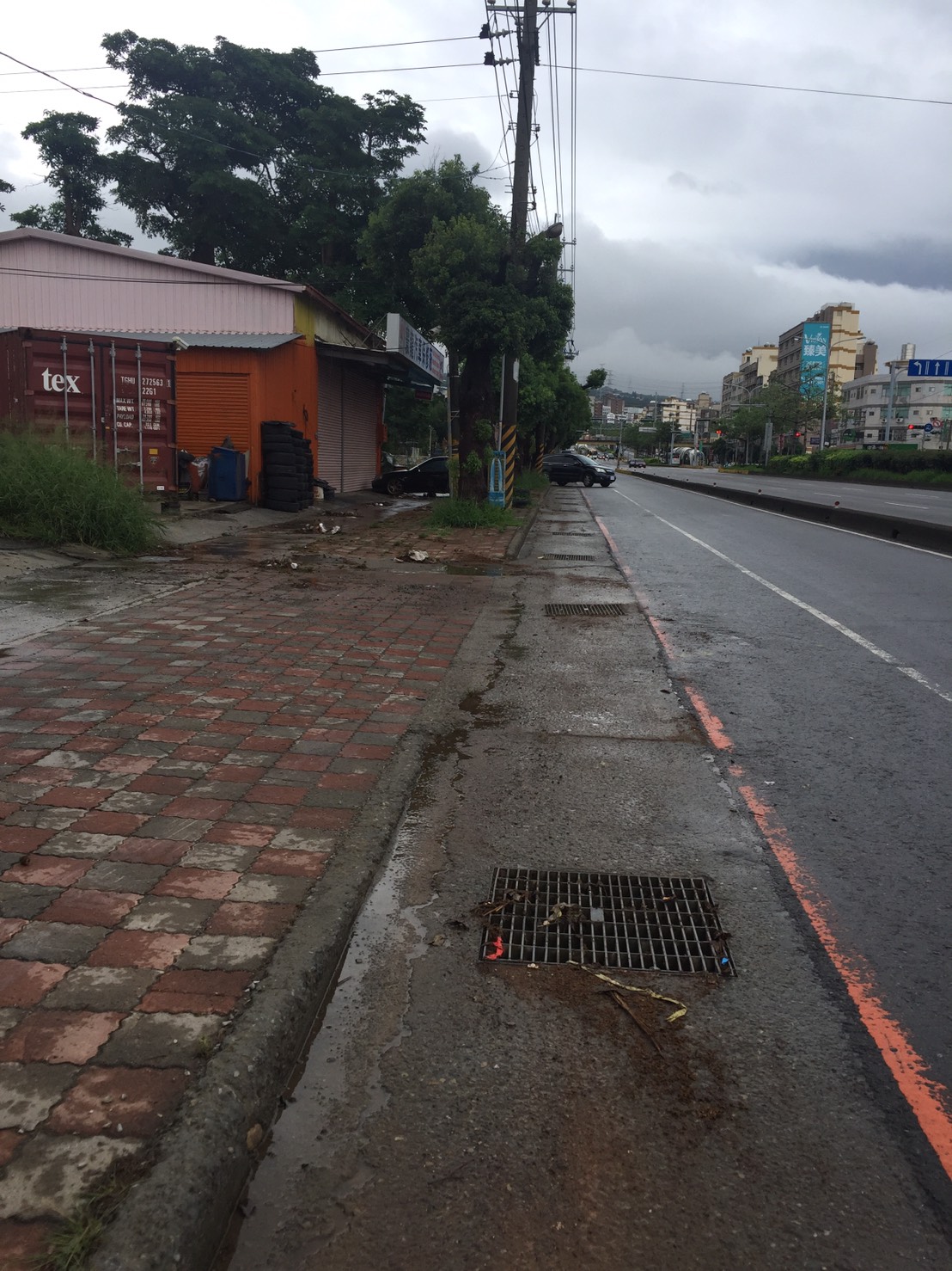靜宜大學前台灣大道排水順暢,災後已清理整潔恢復市容 圖:台中市政府提供 靜宜大學前台灣大道排水順暢,災後已清理整潔恢復市容 圖:台中市政府提供