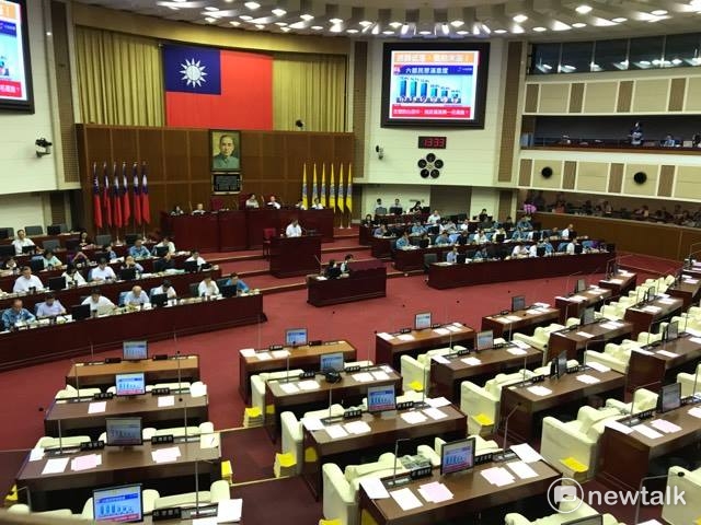 台北市議會今日進行市政總質詢。 圖:周煊惠/攝 台北市議會今日進行市政總質詢。 圖:周煊惠/攝