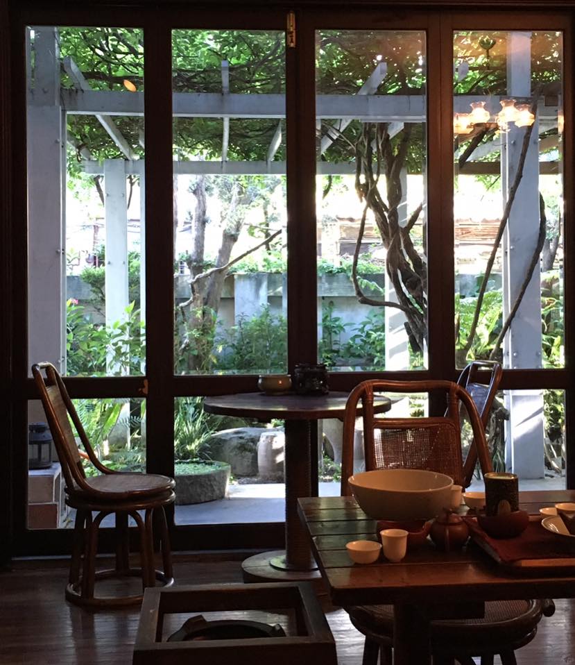 夏日炎炎,紫藤廬內卻是涼爽清靜 夏日炎炎,紫藤廬內卻是涼爽清靜