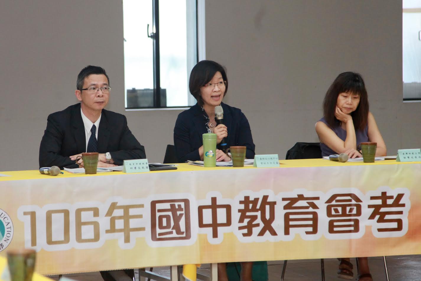 教育部9日說明,今年國中教育會考閱卷結果。 教育部9日說明,今年國中教育會考閱卷結果。