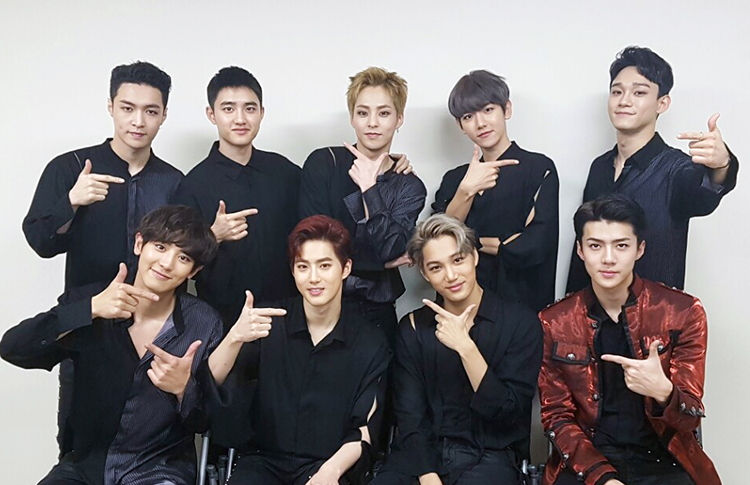 海內外都具有超高人氣的大勢男團EXO。 圖:翻攝自 EXO 官方網站 海內外都具有超高人氣的大勢男團EXO。 圖:翻攝自 EXO 官方網站