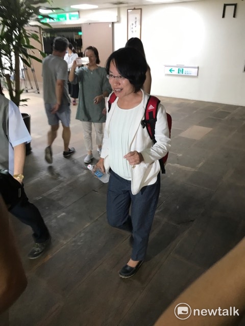 吳音寧下午現身北農董事會。 圖 : 周煊惠/攝 吳音寧下午現身北農董事會。 圖 : 周煊惠/攝