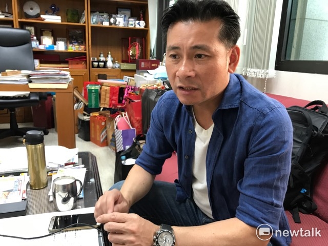 國民黨籍台北市議員戴錫欽。 圖 : 周煊惠/攝 國民黨籍台北市議員戴錫欽。 圖 : 周煊惠/攝
