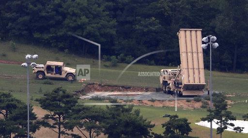 駐韓美軍部署的終端高空防衛系統(THAAD,又稱薩德反導系統) 駐韓美軍部署的終端高空防衛系統(THAAD,又稱薩德反導系統)