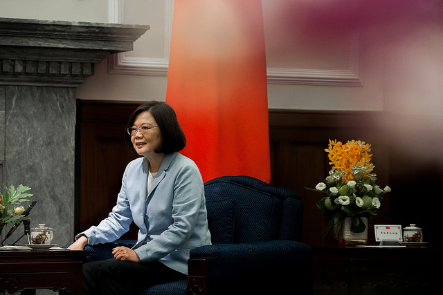 蔡英文總統今(14)日上午接見吐瓦魯國國會議長陶希伉儷訪問團一行。 蔡英文總統今(14)日上午接見吐瓦魯國國會議長陶希伉儷訪問團一行。