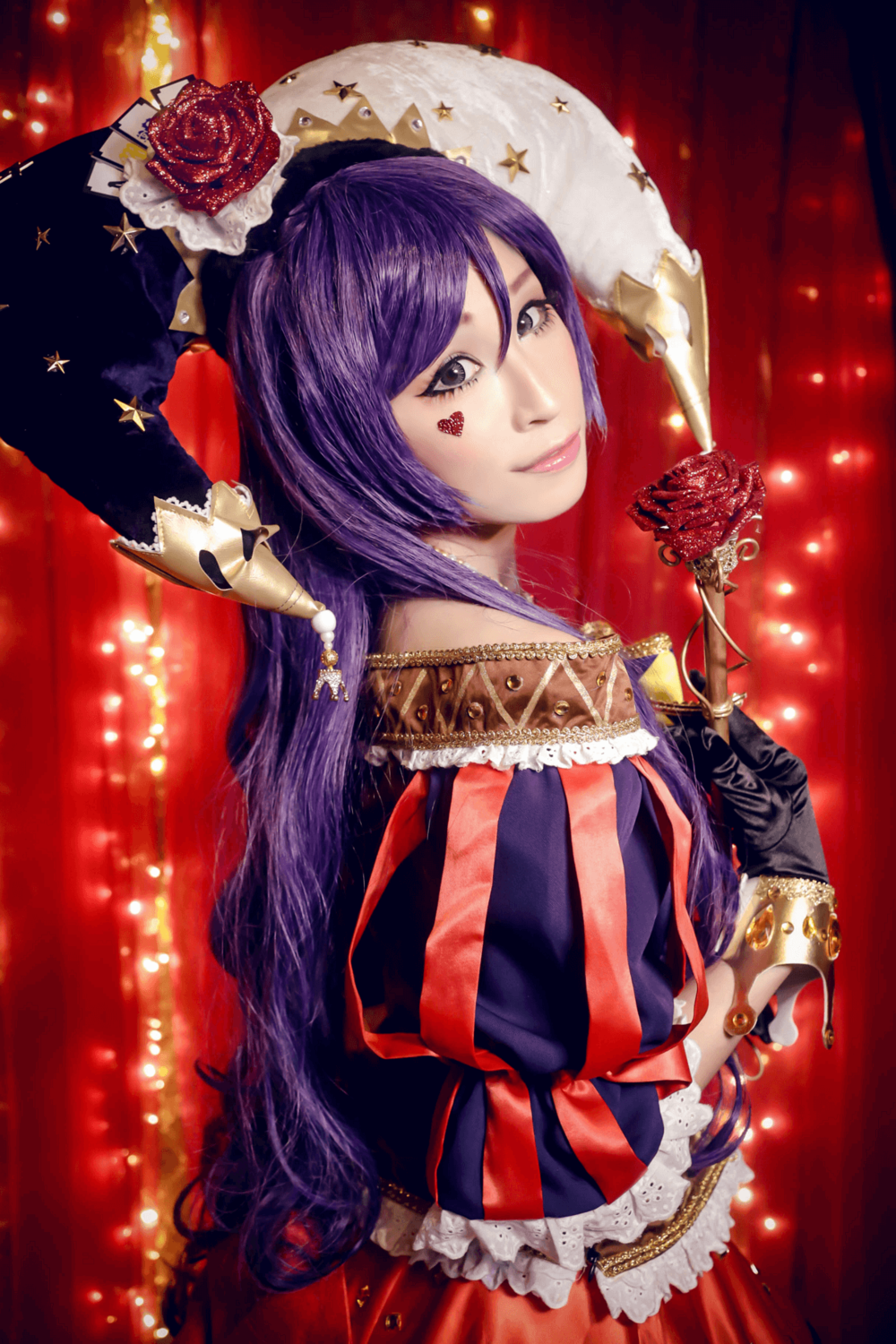 擔任過多國cosplay大賽評審的紅月司 擔任過多國cosplay大賽評審的紅月司