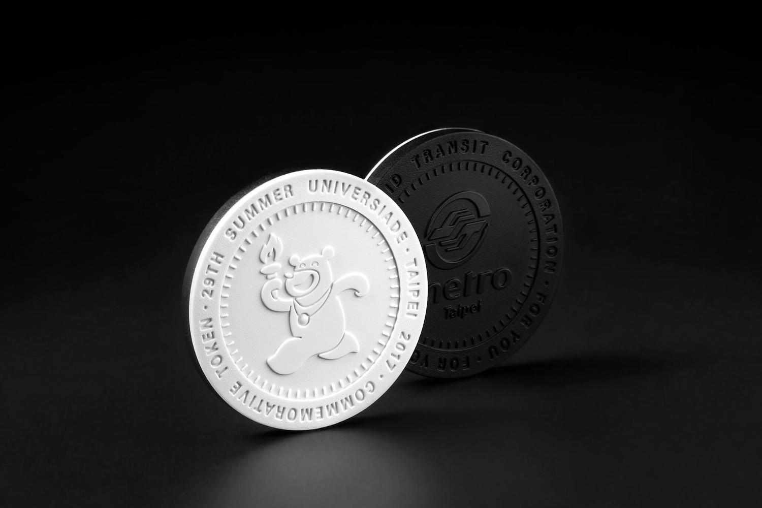 世大運紀念車票每套「5」枚Token,與世大運代表5大洲相互輝映,民眾使用後還可以直接帶回家做紀念 世大運紀念車票每套「5」枚Token,與世大運代表5大洲相互輝映,民眾使用後還可以直接帶回家做紀念