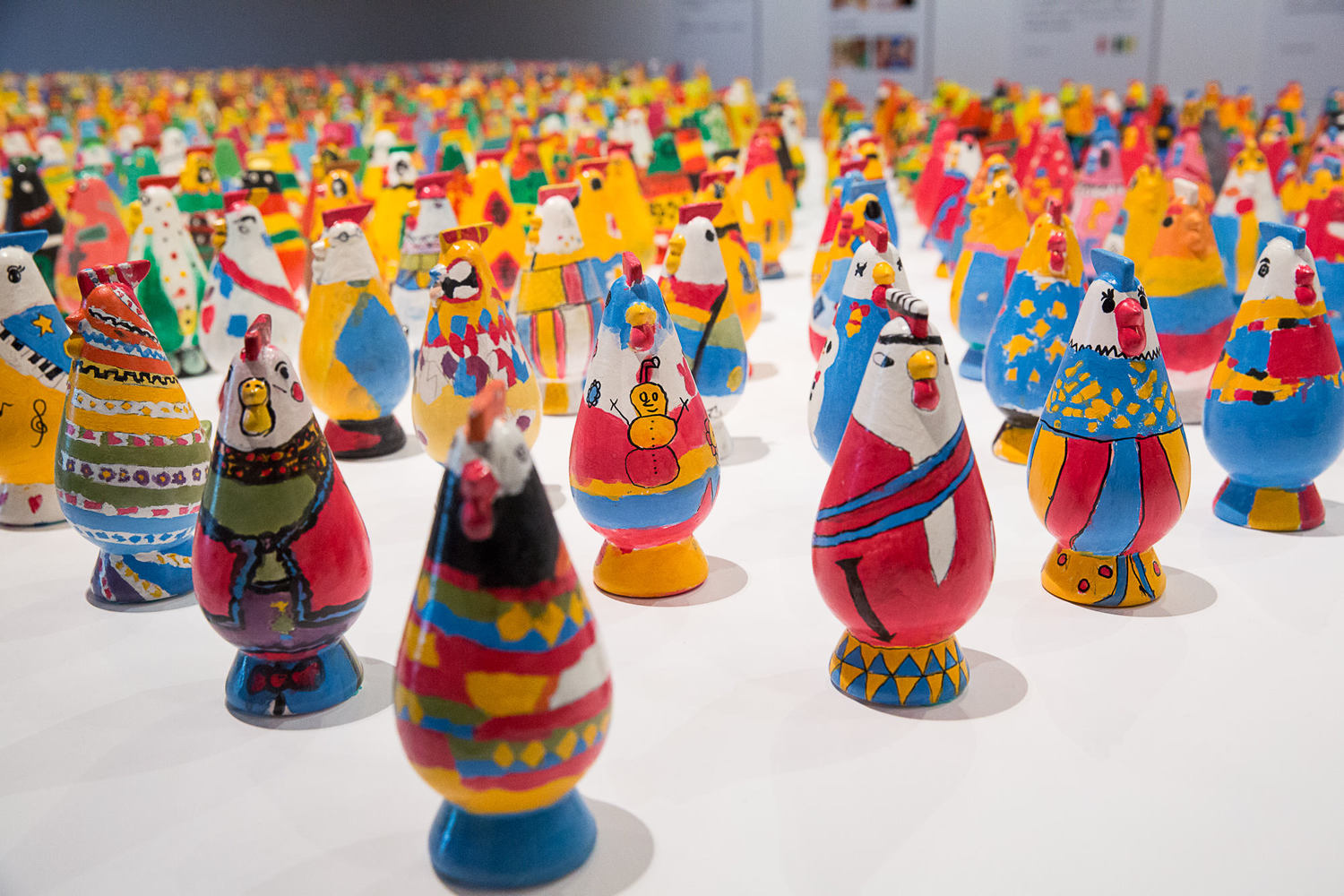 台東美術館共展出花東26校1,052件作品。 圖:教育部/提供 台東美術館共展出花東26校1,052件作品。 圖:教育部/提供