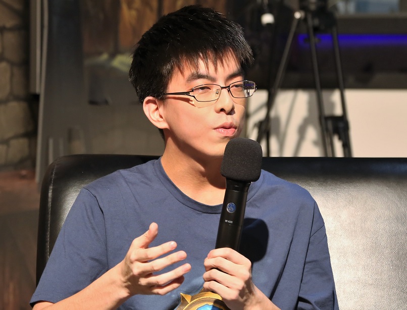 日本選手GundamFlame,表示去年與澳洲選手AkuMaKer擦身而過非常可惜,希望今天可以對上。 圖:朱泓任/攝 日本選手GundamFlame,表示去年與澳洲選手AkuMaKer擦身而過非常可惜,希望今天可以對上。 圖:朱泓任/攝