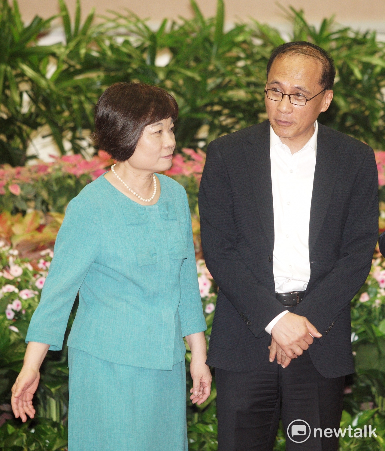 行政院秘書長陳美伶否認洩漏台南市長賴清德組閣消息。 圖:常日豪/攝 行政院秘書長陳美伶否認洩漏台南市長賴清德組閣消息。 圖:常日豪/攝