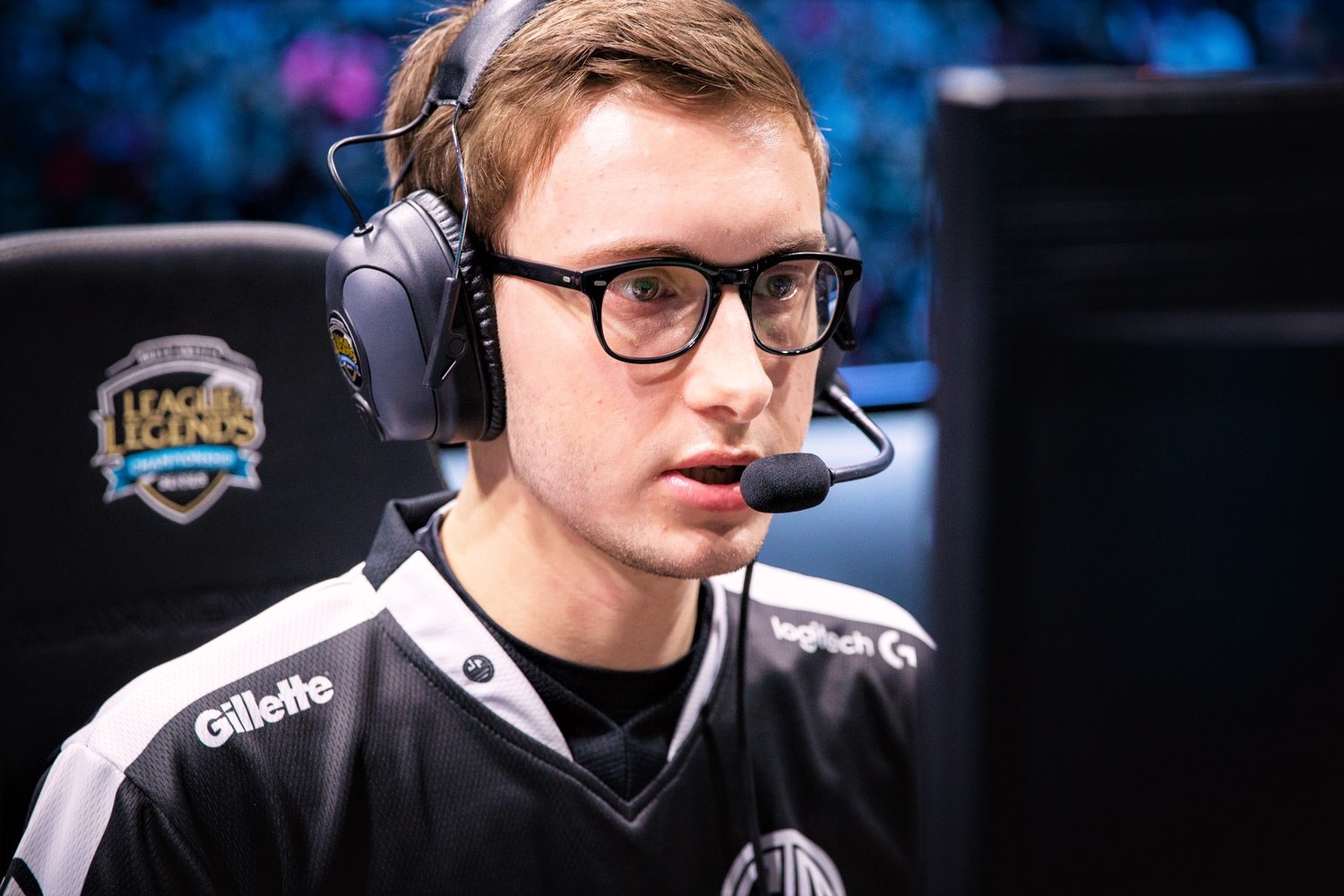 TSM當家中路選手Bjergsen。 圖:翻攝自 LoL Esports Photos flickr TSM當家中路選手Bjergsen。 圖:翻攝自 LoL Esports Photos flickr