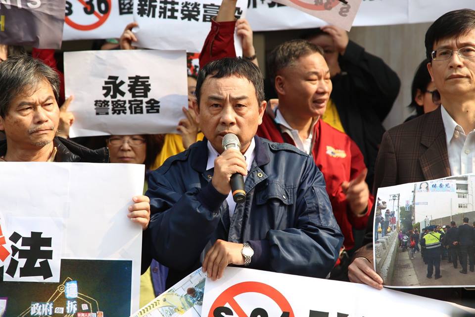 士林王家王廣樹重申,王家絕對沒有受到都更盟脅迫,抗爭完全都是出於他們自己的意願。圖2之2:林雨佑/攝 士林王家王廣樹重申,王家絕對沒有受到都更盟脅迫,抗爭完全都是出於他們自己的意願。圖2之2:林雨佑/攝