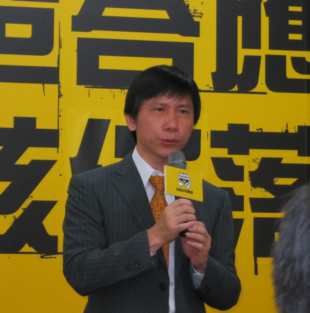 劉黎兒夫婿、旅日棋手王銘琬首次出席反核活動,強調要保護孩子,不要核子。圖2:林朝億/攝 劉黎兒夫婿、旅日棋手王銘琬首次出席反核活動,強調要保護孩子,不要核子。圖2:林朝億/攝