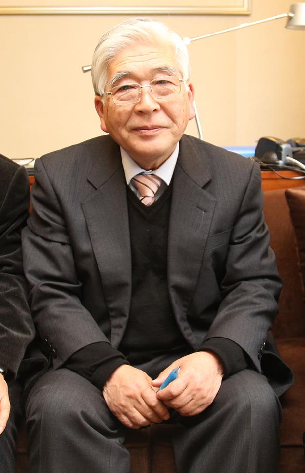 日本核電村,東海村前村長村上達也以自身經驗,呼籲台灣停止核電。圖:林雨佑/攝 日本核電村,東海村前村長村上達也以自身經驗,呼籲台灣停止核電。圖:林雨佑/攝