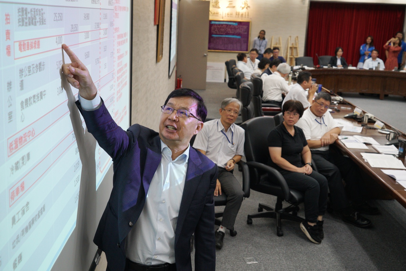 台北市副市長彭振聲（左）。   圖：新頭殼資料照