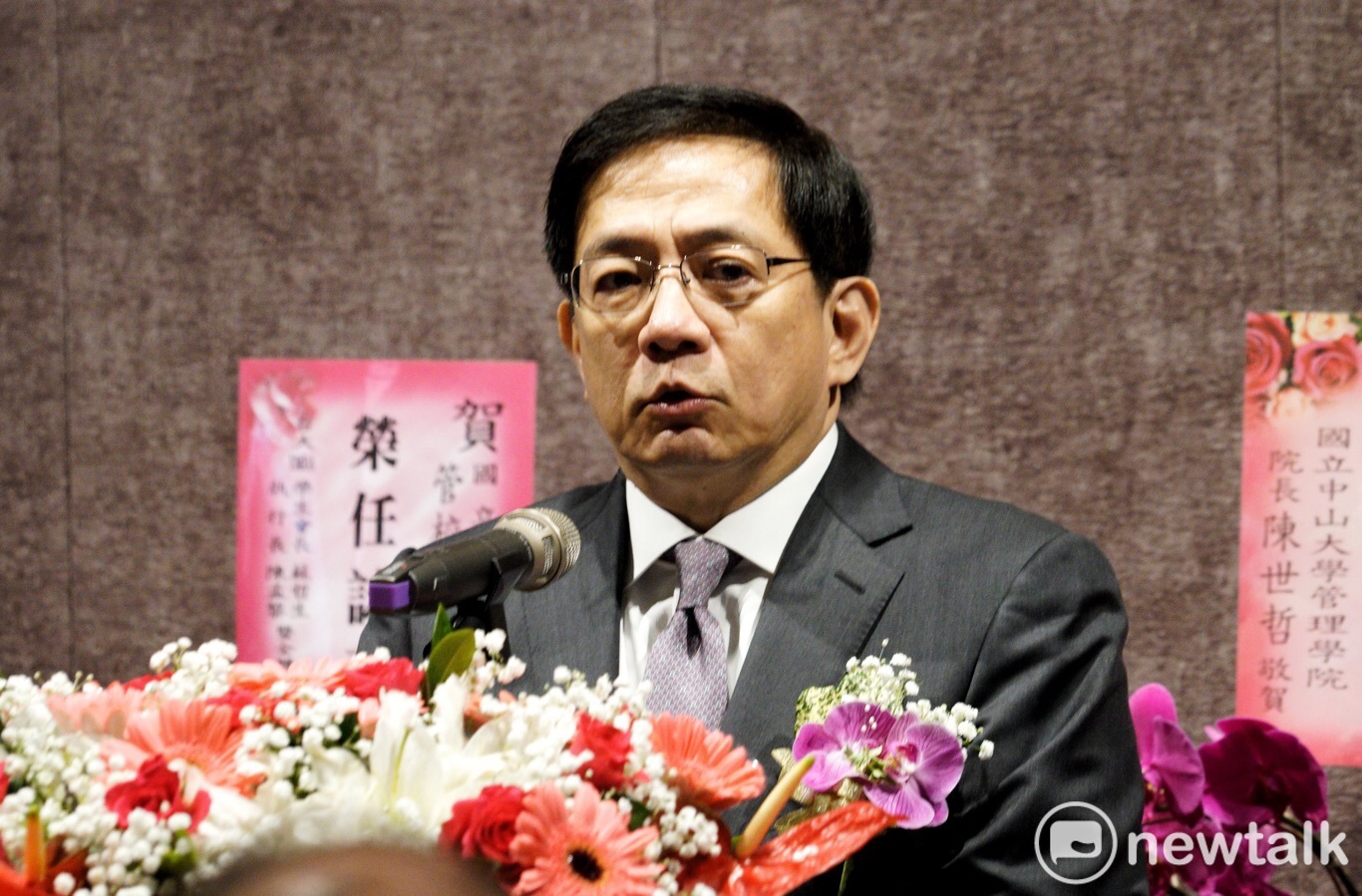 台大校長當選人管中閔。 圖:張良一/攝 台大校長當選人管中閔。 圖:張良一/攝