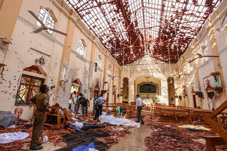 斯里蘭卡連環爆炸案後，美國、英國、澳洲先後發出警告「可能會」再次發生恐怖攻擊事件。   圖：達志影像／美聯社(資料照片)