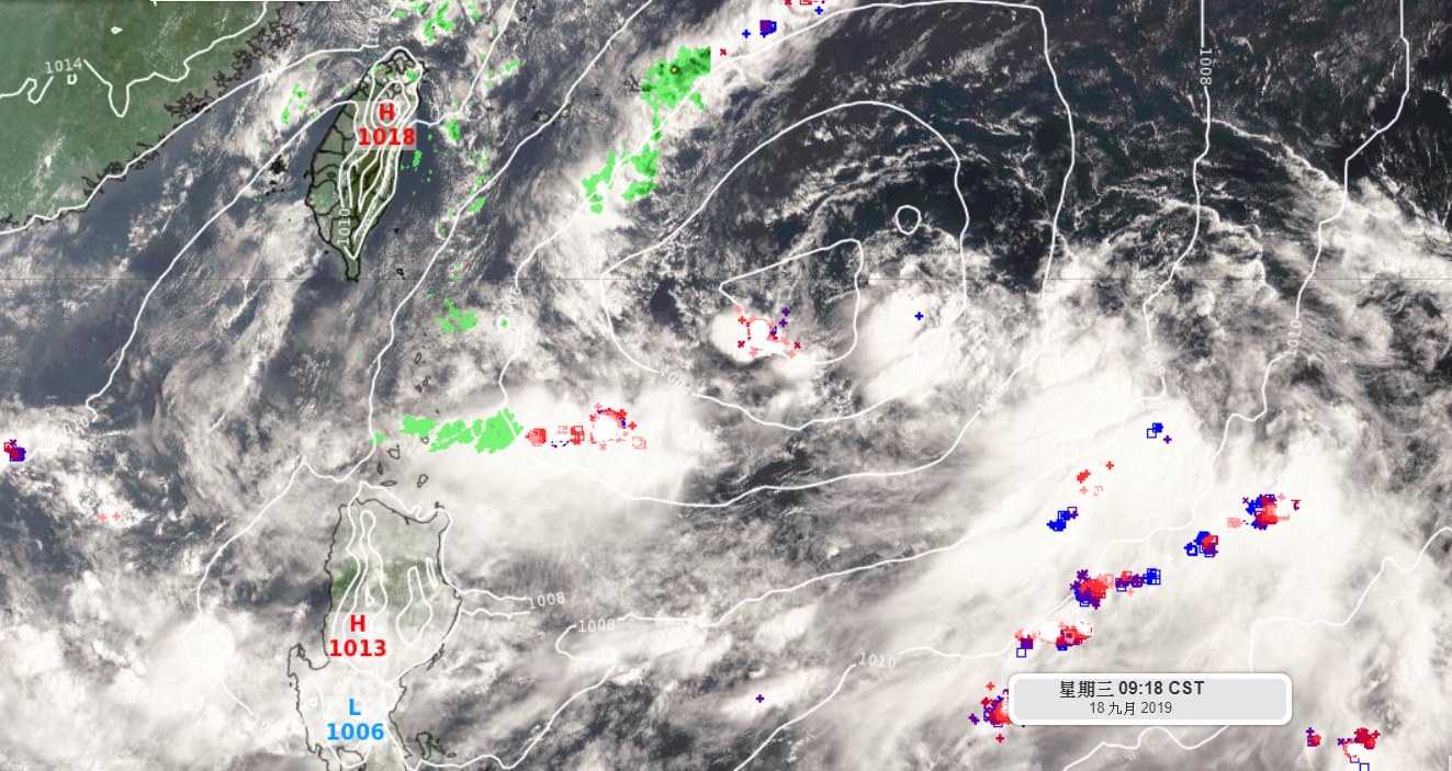 天氣風險公司總經理彭啟明表示，熱低發展中，且距離台灣很近，要持續觀察留意。   圖：取自彭啟明臉書