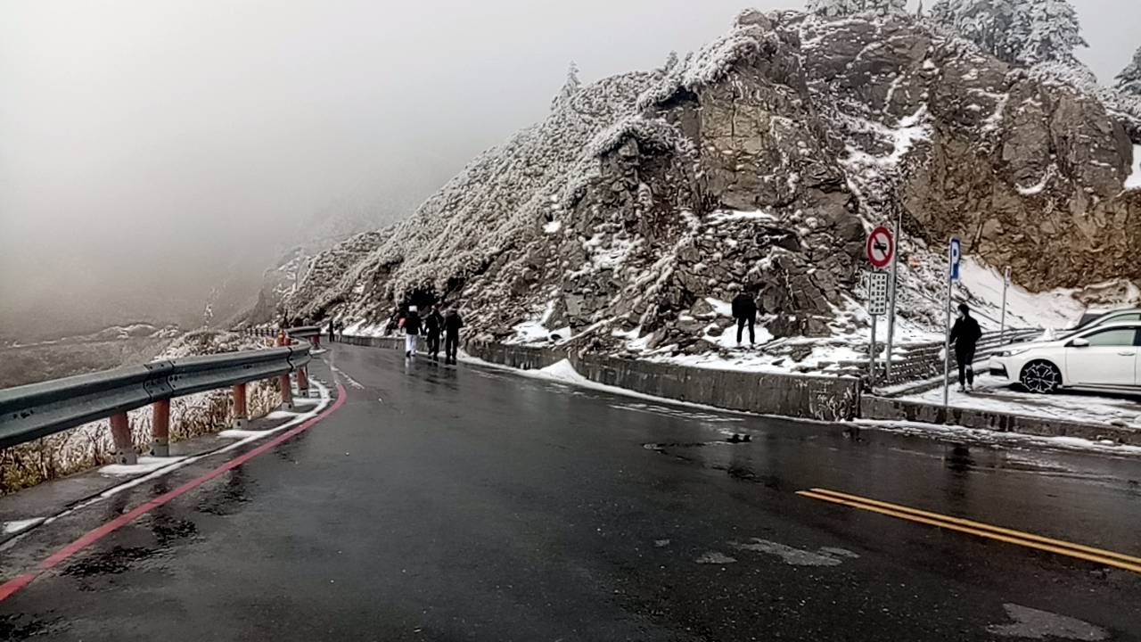 夜間低溫山區道路恐結冰 台14甲線合歡山路段預警性封閉 生活 新頭殼newtalk