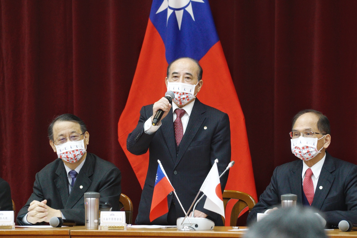 前立法院長王金平出席第10屆立法院台日交流聯誼會成立大會。 圖:張良一/攝(資料照片) 前立法院長王金平出席第10屆立法院台日交流聯誼會成立大會。 圖:張良一/攝(資料照片)