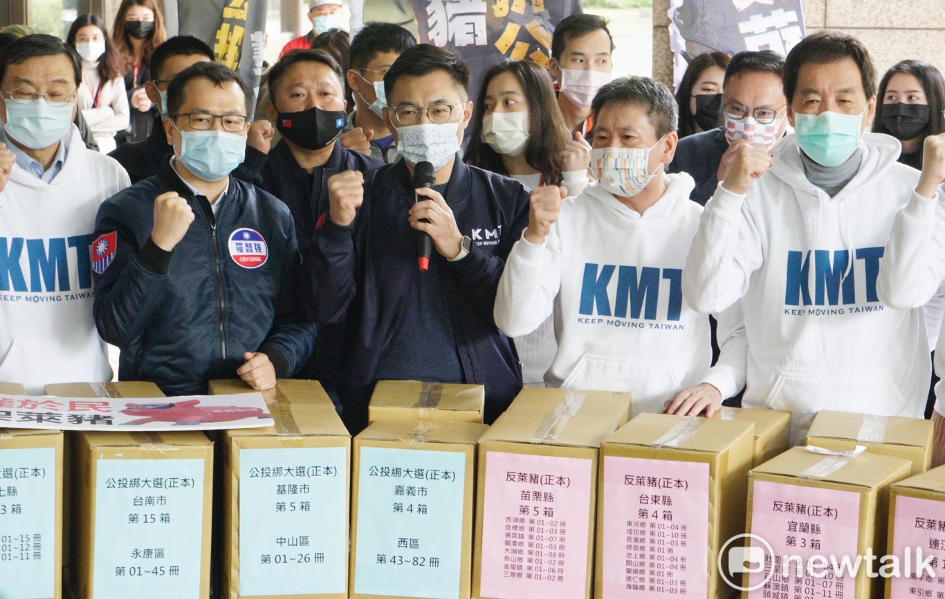 疫情下藍營聚焦公投  4公投領銜人今發表聯合聲明