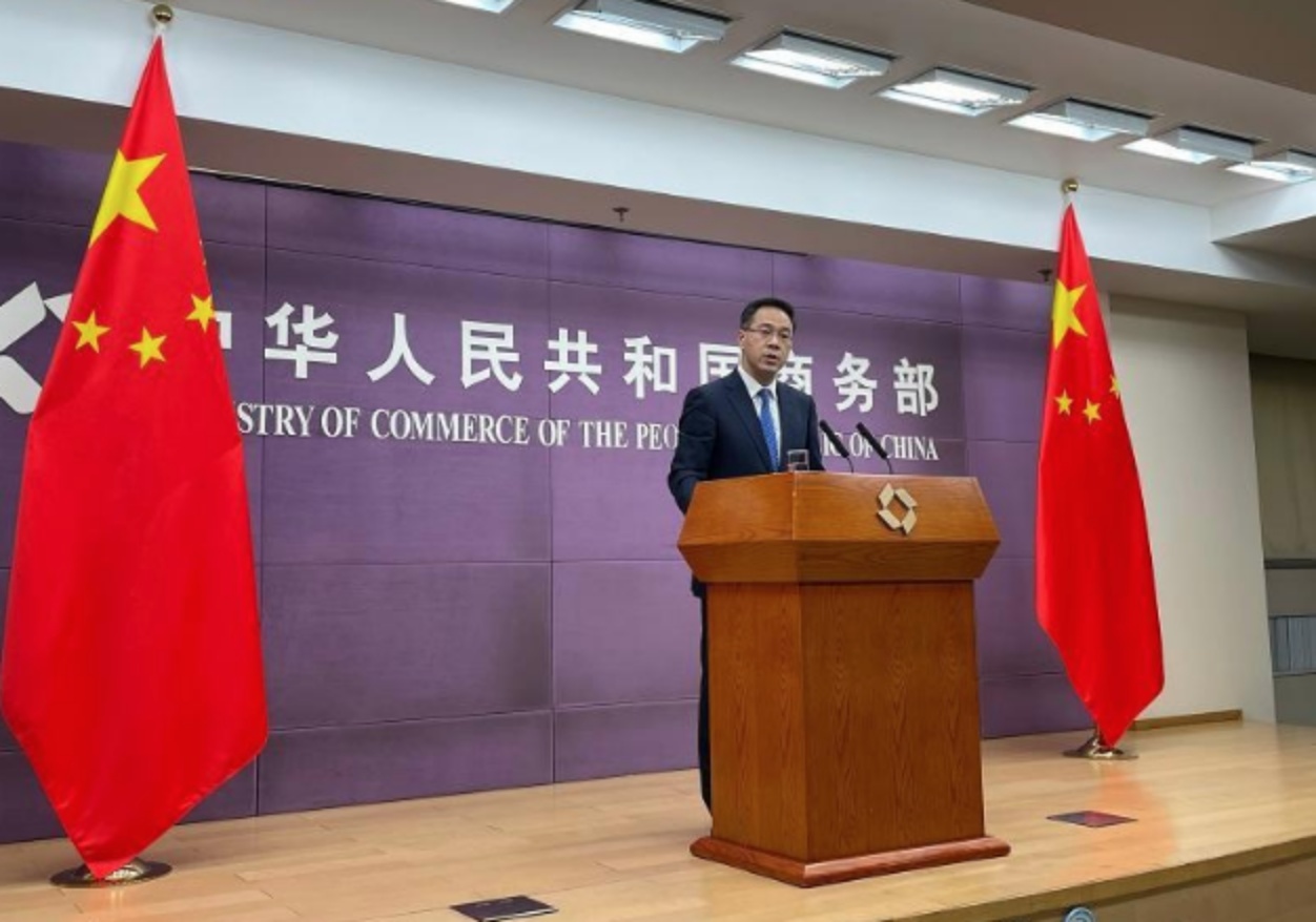 中國商務部新聞發言人高峰表示，中方希望通過將澳方有關反傾銷反補貼措施，訴諸世貿組織爭端解決機制。   圖：翻攝自環球網