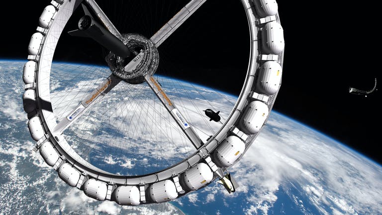 前NASA員工擬造全球第一間太空酒店 機器人將飛往太空施工