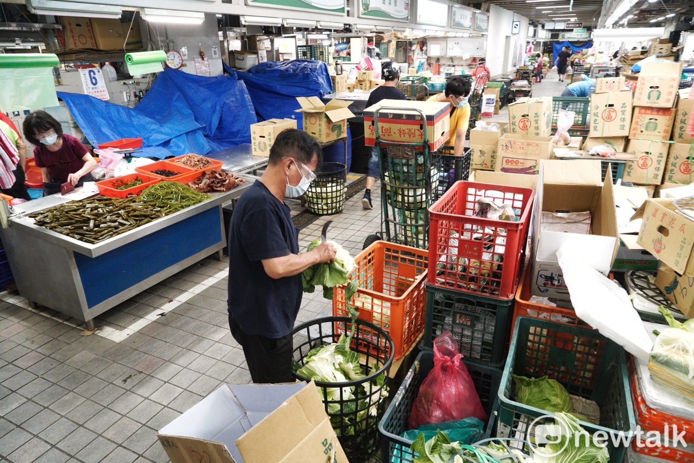 環南市場今復市 陳時中：拜託大家撐住 周邊採檢陽性率已越來越低