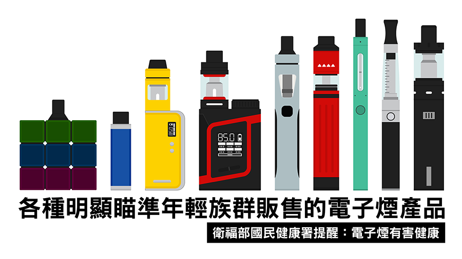 電子煙使用率攀升三倍！國健署：科學證實無助於戒菸