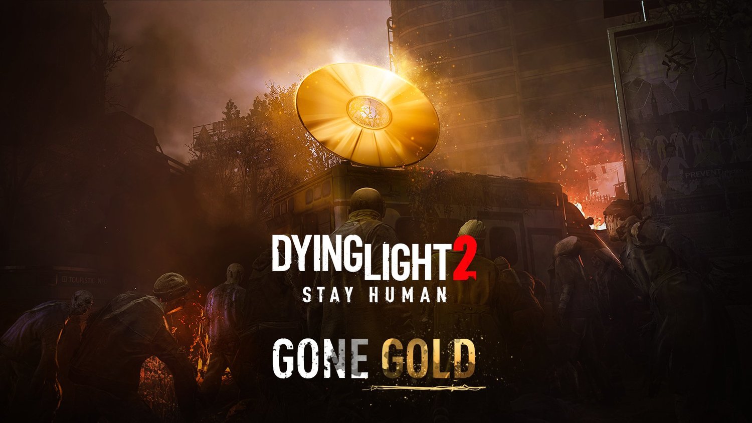 《垂死之光2 堅守人性》正式進廠壓片，遊戲預計2022年2月4日上市。   圖：翻攝自Dying Lgiht twitter