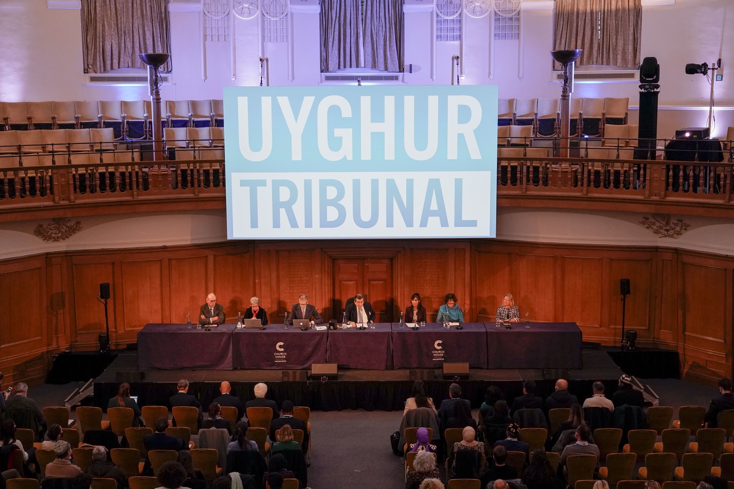 「維吾爾法庭」（ Uyghur Tribunal ） 9 日裁決，中國對新疆維吾爾族犯下種族滅絕罪。   圖：達志影像/美聯社