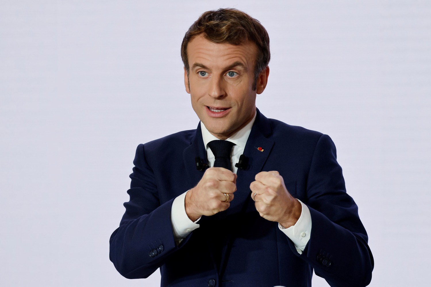 馬克宏以百分之58.6得票率成為自2002年後第一位連任成功的法國總統。   圖：達志影像/路透社（資料照片）