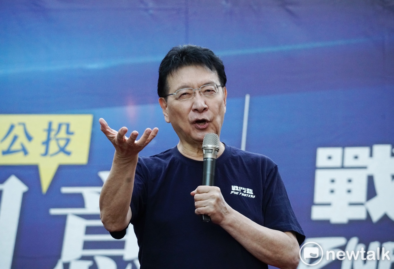 中廣董事長趙少康呼籲朱立倫「擴大決策圈」。 圖：張良一/攝（資料照）