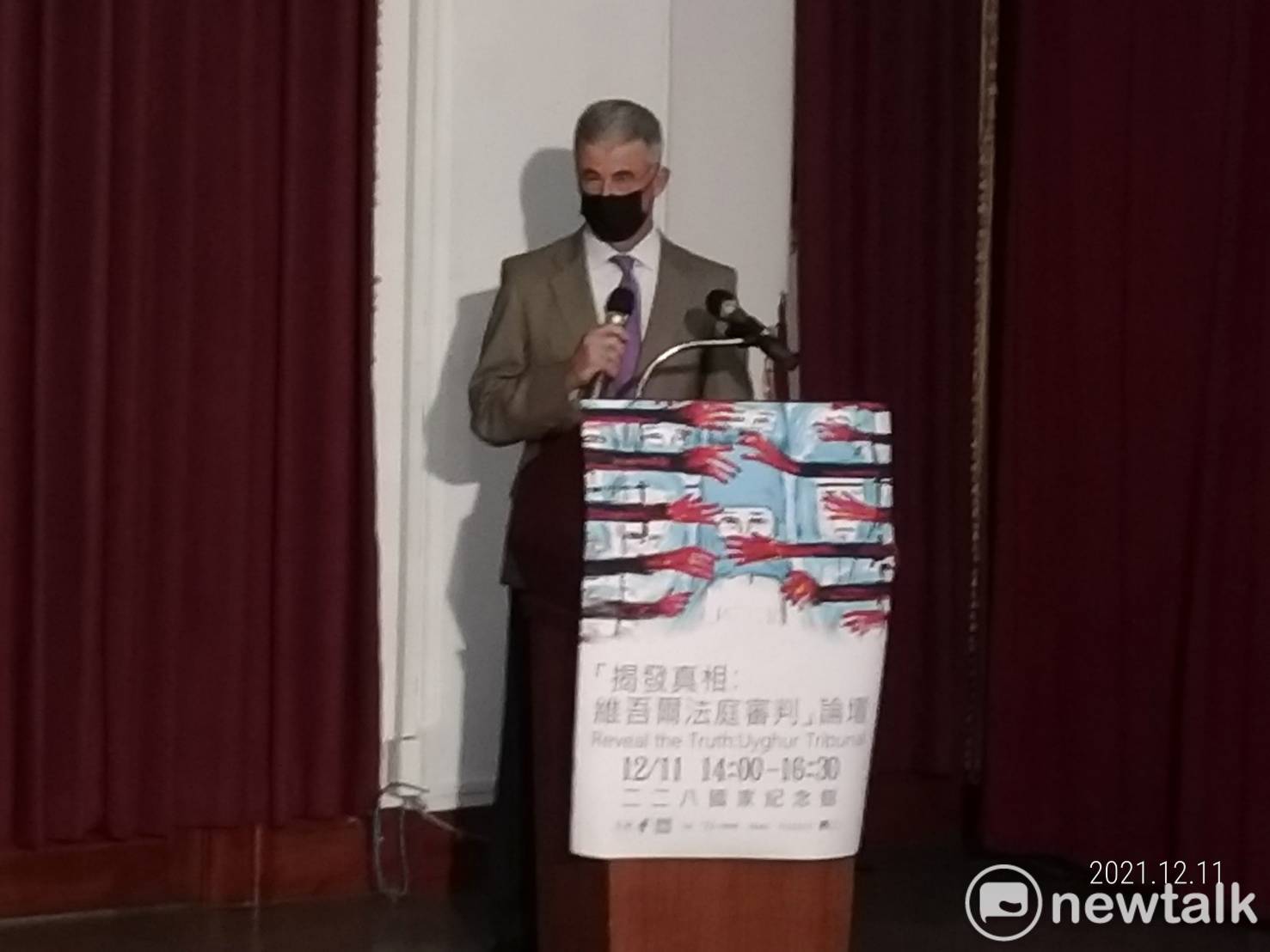 美國在台協會政治組組長 Bradley Parker。 圖：林冠妙